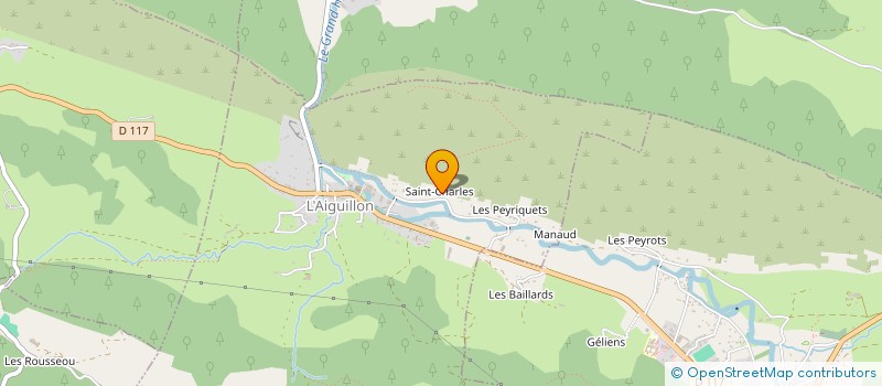 localisation de l'entreprise SCI SAINT CHARLES à L AIGUILLON