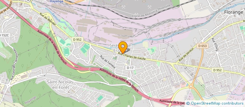 localisation de l'entreprise SCI SAINT CHARLES à SEREMANGE-ERZANGE