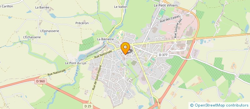 localisation de l'entreprise SCI SAINT CHARLES à LYS-HAUT-LAYON