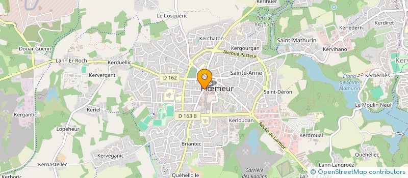 localisation de l'entreprise SCI SAINT CHARLES II à PLOEMEUR