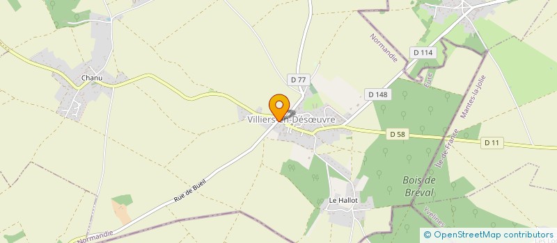 localisation de l'entreprise SCI SAINT CHERON NOEL GARNIER  BREUILPONT