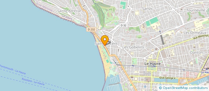 localisation de l'entreprise SCI SAINT CHRISTOPHE à LE HAVRE