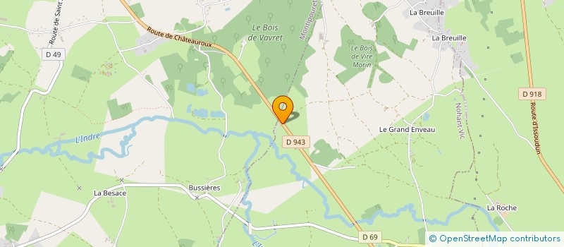 localisation de l'entreprise SCI SAINT CHRISTOPHE à NOHANT-VIC