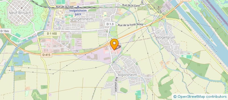 localisation de l'entreprise SCI SAINT CHRISTOPHE  WOLFGANTZEN