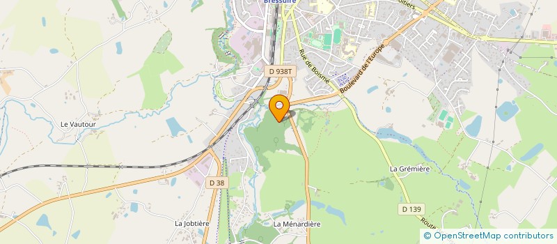 localisation de l'entreprise SCI SAINT CHRISTOPHE  BRESSUIRE