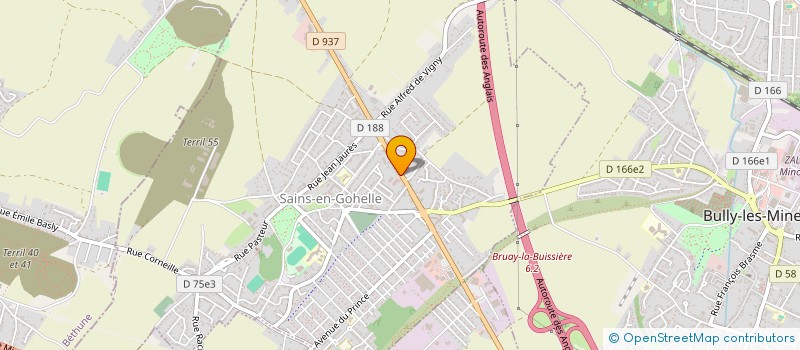 localisation de l'entreprise SCI SAINT-CHRISTOPHE  SAINS-EN-GOHELLE