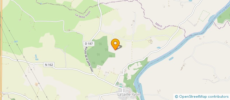 localisation de l'entreprise SCI SAINT CHRISTOPHE  LA JAILLE-YVON