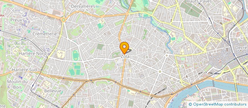 localisation de l'entreprise SCI SAINT CLAIR à NANTES