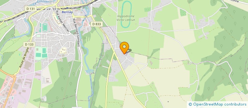 localisation de l'entreprise SCI SAINT CLAIR  TREIS-SANTS-EN-OUCHE