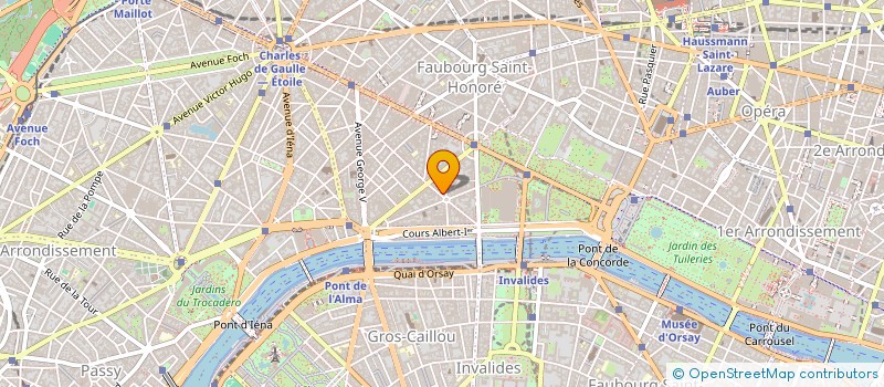 localisation de l'entreprise SCI SAINT CLARE  PARIS