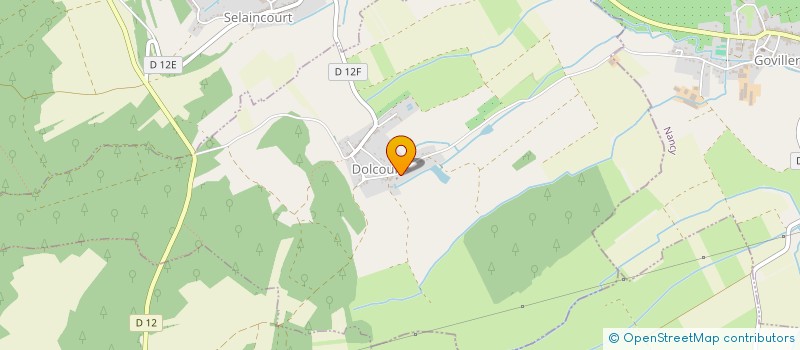 localisation de l'entreprise SCI SAINT CLAUDE  DOLCOURT