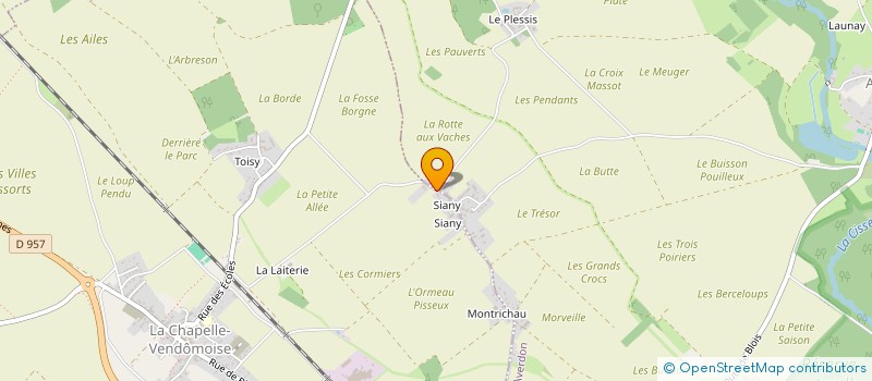 localisation de l'entreprise SCI SAINT CLEMENT  AVERDON