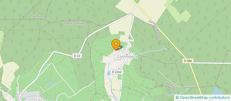 localisation de l'entreprise SCI SAINT CLEMENT  CORMOYEUX