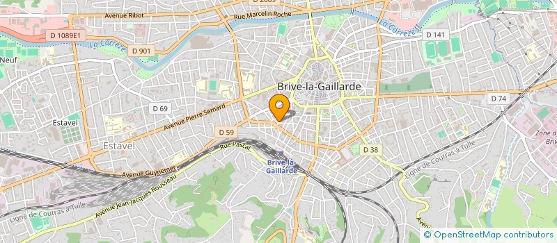 localisation de l'entreprise SCI SAINT COME  BRIVE-LA-GAILLARDE