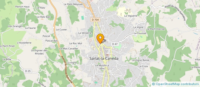 localisation de l'entreprise SCI SAINT CYPRIEN à SARLAT-LA-CANEDA