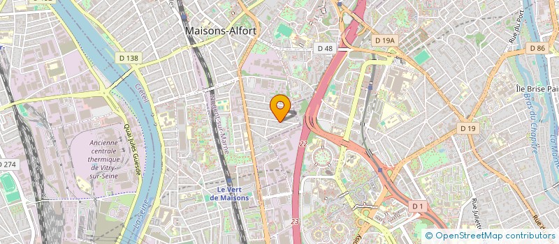 localisation de l'entreprise SCI SAINT CYR à MAISONS-ALFORT