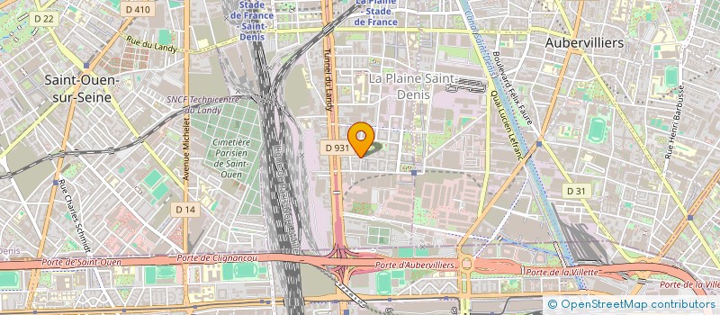 localisation de l'entreprise SCI SAINT-DENIS à SAINT DENIS
