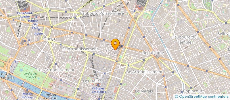 localisation de l'entreprise SCI SAINT DENIS  PARIS