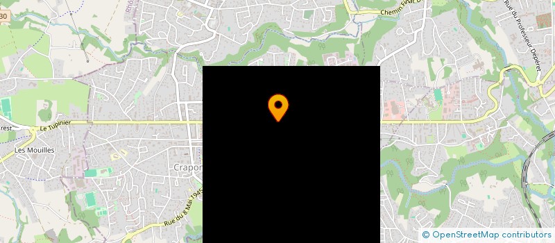 localisation de l'entreprise SCI SAINT DENIS  CRAPONNE