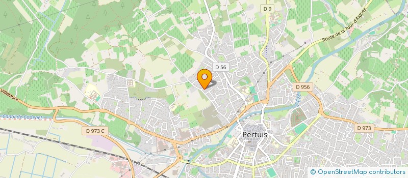 localisation de l'entreprise SCI SAINT DENIS  PERTUIS