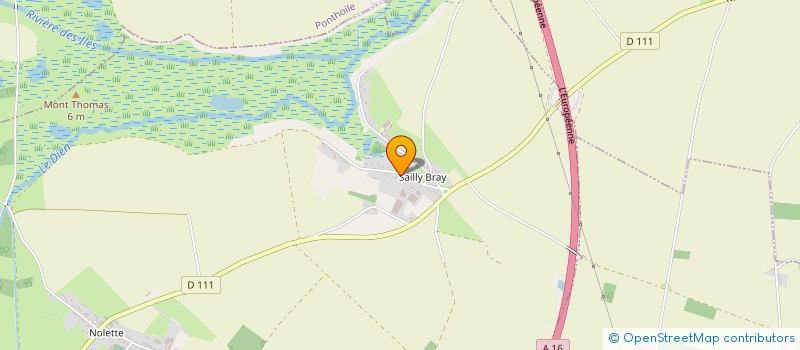 localisation de l'entreprise SCI SAINT DENIS  NOYELLES-SUR-MER