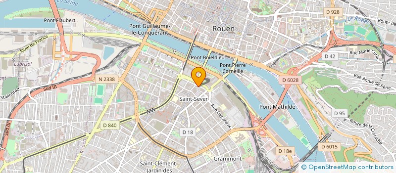 localisation de l'entreprise SCI SAINT-DENIS 6 à ROUEN