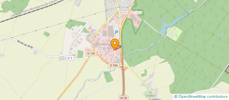 localisation de l'entreprise SCI SAINT DIDIER à RAMBOUILLET