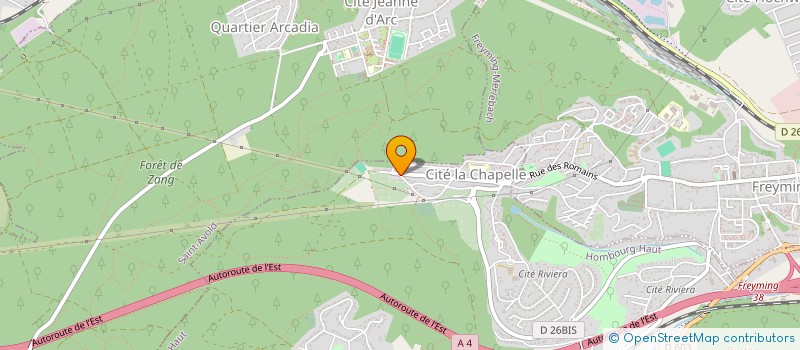 localisation de l'entreprise SCI SAINT DIZIER PIQUARD  HOMBOURG-HAUT