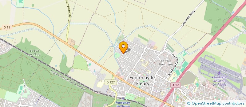 localisation de l'entreprise SCI SAINT-DRENANT à FONTENAY-LE-FLEURY