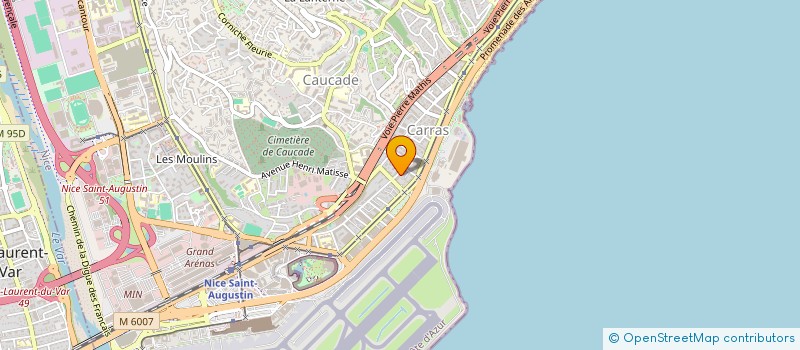 localisation de l'entreprise SCI SAINT ELME 1 à NICE