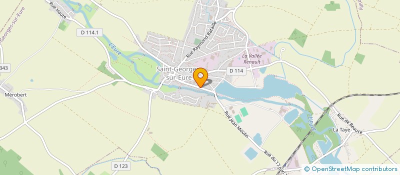 localisation de l'entreprise SCI SAINT-ELOI à SAINT-GEORGES-SUR-EURE