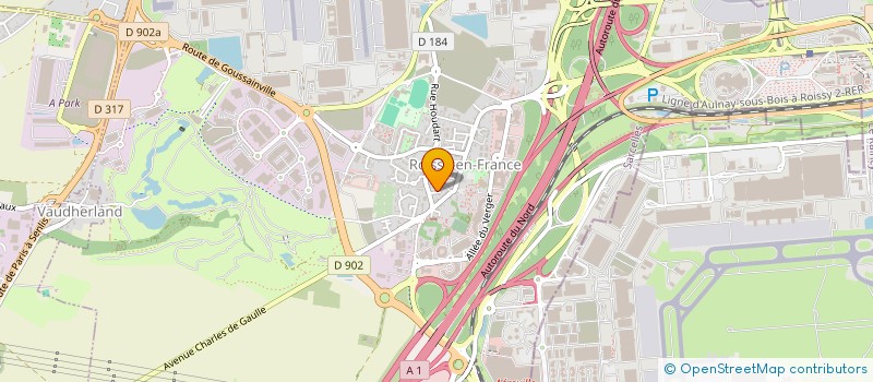 localisation de l'entreprise SCI SAINT ELOI  ROISSY-EN-FRANCE