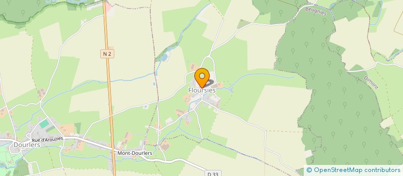 localisation de l'entreprise SCI SAINT ELOI  FLOURSIES