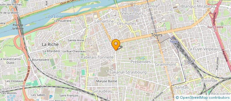 localisation de l'entreprise SCI SAINT ELOI  TOURS