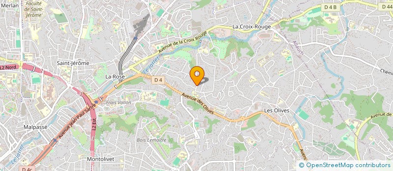 localisation de l'entreprise SCI SAINT ELOI à MARSEILLE 13EME
