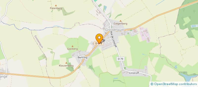 localisation de l'entreprise SCI SAINT ELOI  GROSTENQUIN