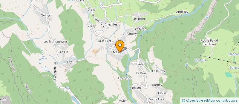 localisation de l'entreprise SCI SAINT ELOI  MIEUSSY