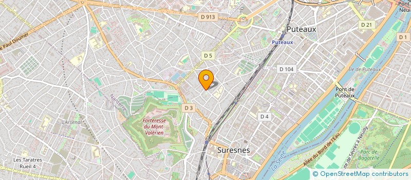 localisation de l'entreprise SCI SAINT ELOI LIBERTE à SURESNES