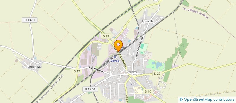 localisation de l'entreprise SCI SAINT ELOIS à LES VILLAGES VOVEENS