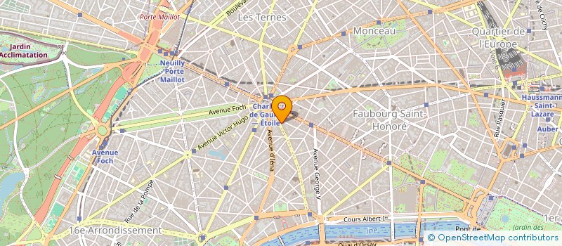 localisation de l'entreprise SCI SAINT ELYSEE  PARIS