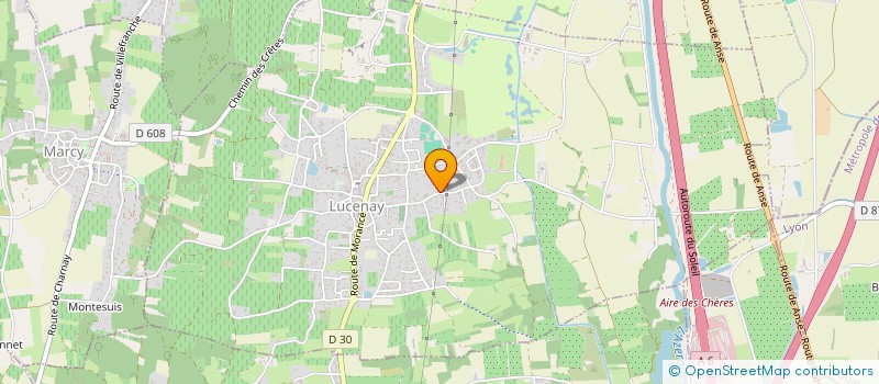 localisation de l'entreprise SCI SAINT ENNEMOND  LUCENAY