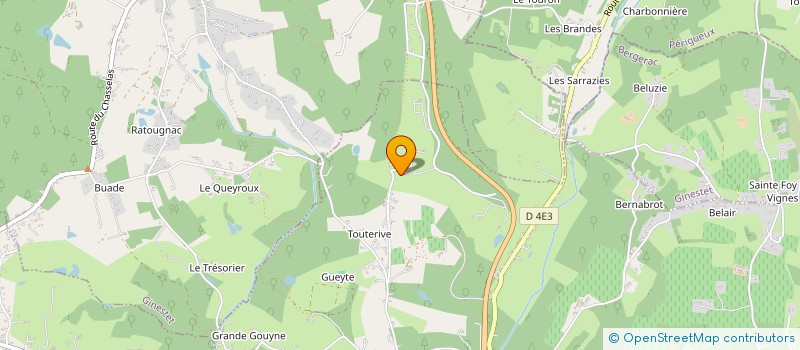 localisation de l'entreprise SCI SAINT ESPRIT à BERGERAC