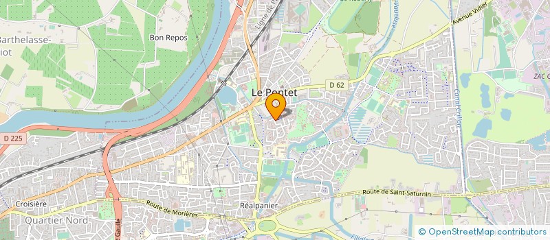 localisation de l'entreprise SCI SAINT ETIENNE à LE PONTET
