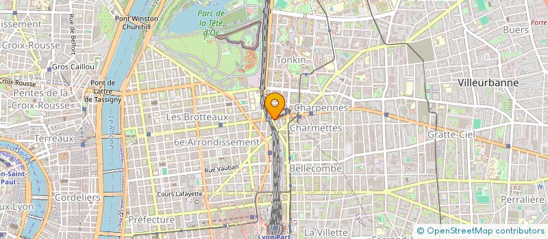 localisation de l'entreprise SCI SAINT ETIENNE MAREY  LYON