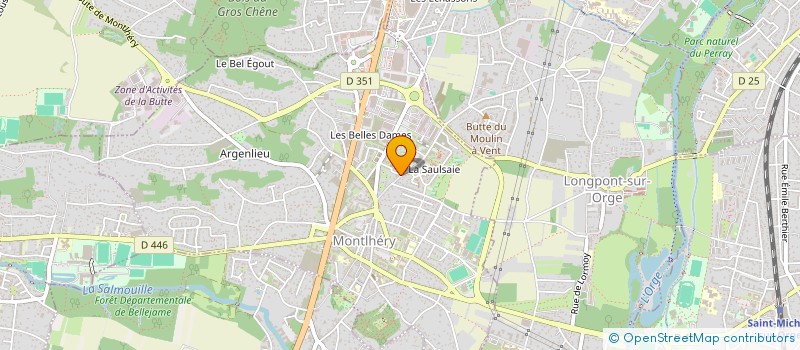 localisation de l'entreprise SCI SAINT EUTROPE  MONTLHERY