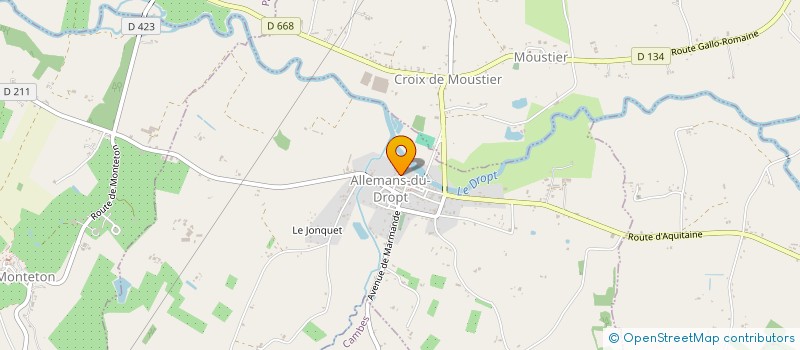 localisation de l'entreprise SCI SAINT EUTROPE  ALLEMANS-DU-DROPT