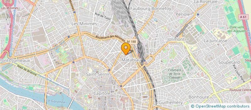 localisation de l'entreprise SCI SAINT EXUPERE à TOULOUSE