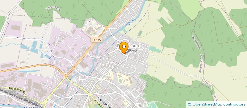 localisation de l'entreprise SCI SAINT-EXUPERY à BETTANCOURT-LA-FERREE