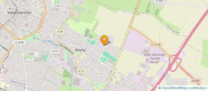 localisation de l'entreprise SCI SAINT EXUPERY à MARLY