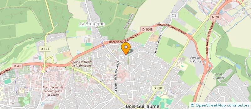 localisation de l'entreprise SCI SAINT EXUPERY à BOIS-GUILLAUME